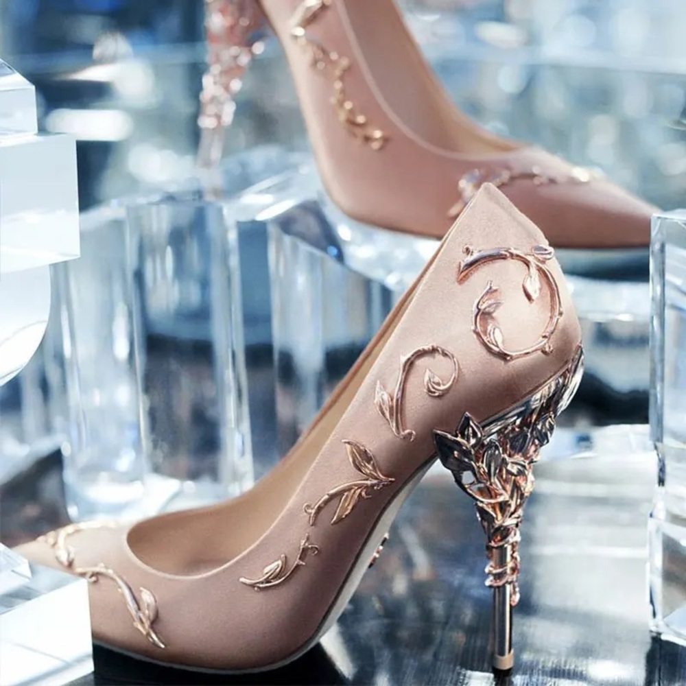 Designer high heels